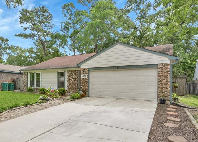 Property at 49 Rockfern Ct, The Woodlands, TX 77380, 3 beds, 2 baths