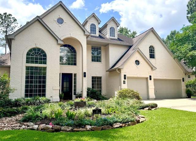 Property at 63 Wind Ridge Cir, The Woodlands, TX 77381, 5 beds, 4 baths