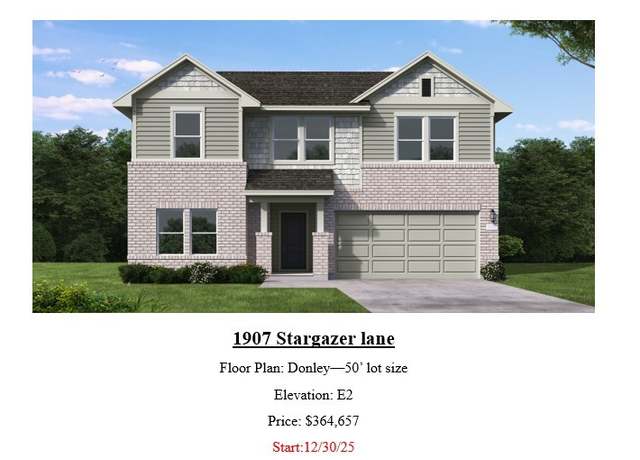 Property at 1907 Stargazer Ln, Angleton, TX 77515, 4 beds, 2.5 baths