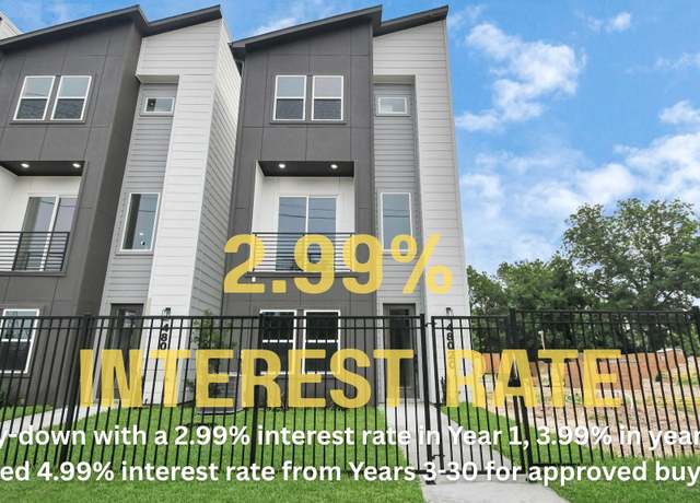 Property at 4802 Elysian St Unit C, Houston, TX 77009, 3 beds, 3.5 baths