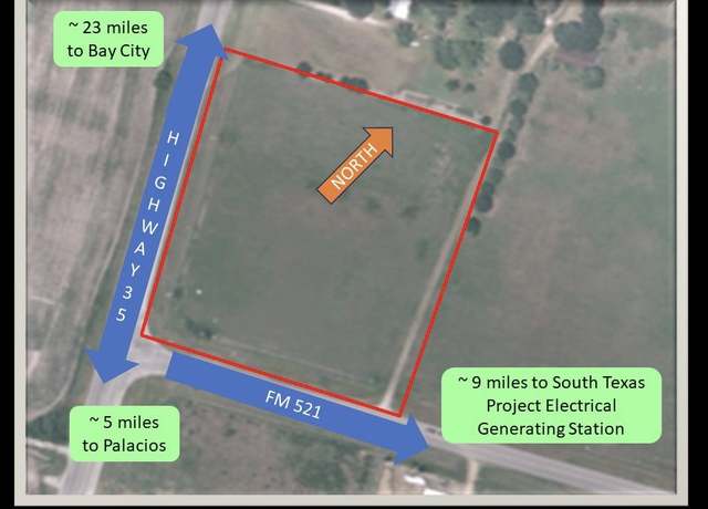 Property at 81 Fm 521, Palacios, TX 77465