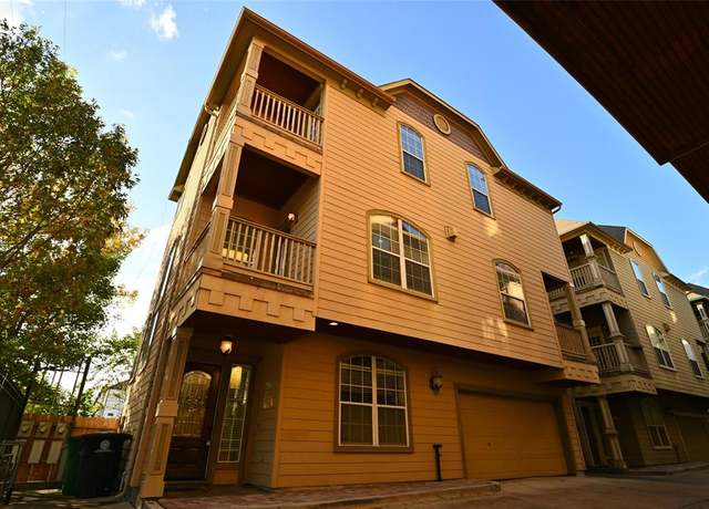 Property at 931 W 25th St Unit F, Houston, TX 77008, 3 beds, 3.5 baths