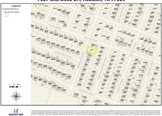 Property at 7007 Sherwood Dr, Houston, TX 77021