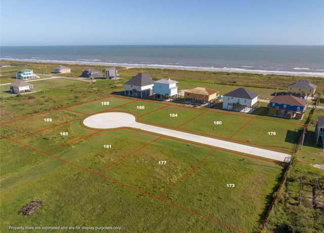 Property at 184 Ocean View Dr, Crystal Beach, TX 77650
