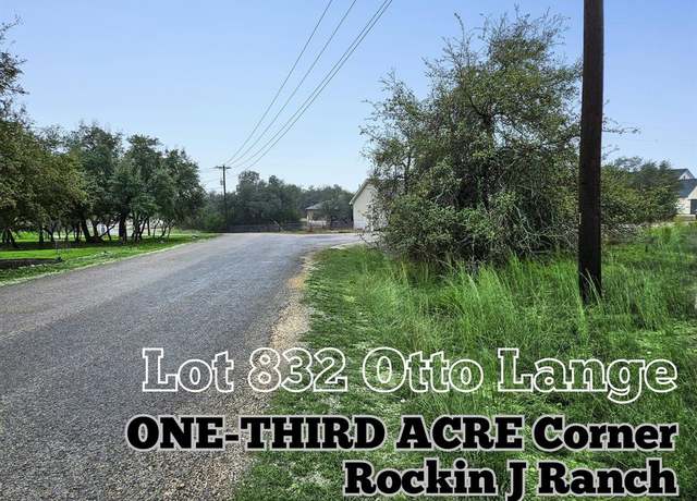 Property at Lot 832 Otto Lange, Blanco, TX 78606