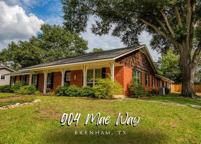 Property at 904 Mae Way, Brenham, TX 77833, 4 beds, 2 baths
