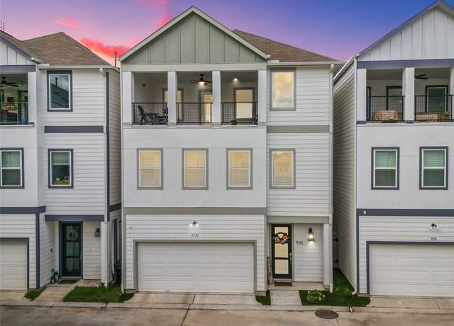 Property at 911 W 35th St Unit C, Houston, TX 77018, 4 beds, 3.5 baths