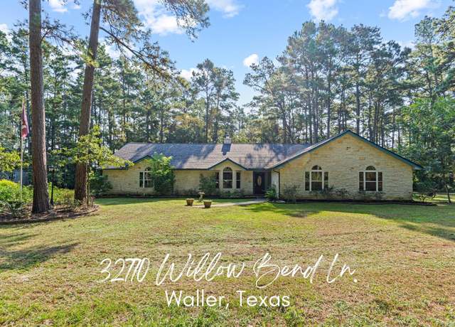 Property at 32770 Willow Bend Ln, Waller, TX 77484, 4 beds, 3 baths
