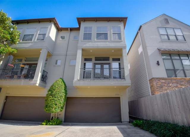 Property at 232 Detering St Unit A, Houston, TX 77007, 3 beds, 3.5 baths