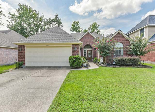 Property at 1418 Coppercrest Dr, Spring, TX 77386, 3 beds, 2 baths