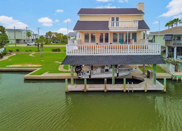 Property at 1327 Tiki Dr, Tiki Island, TX 77554, 3 beds, 2 baths
