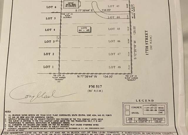 Property at 844 17th St, Dickinson, TX 77539