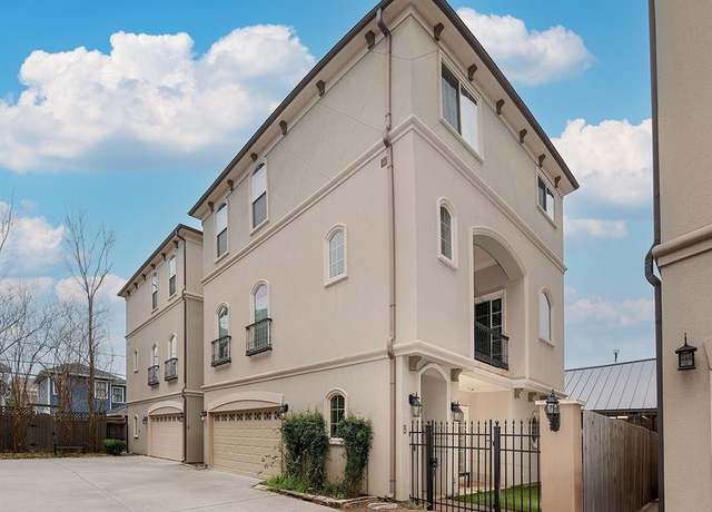 Property at 514 Cortlandt St Unit B, Houston, TX 77007, 3 beds, 3.5 baths