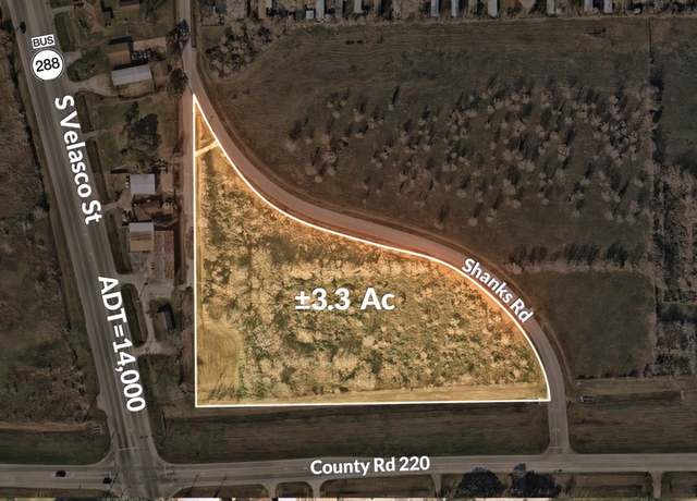Property at 00 Shanks Rd, Angleton, TX 77515
