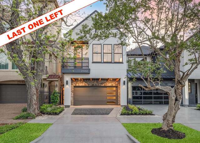 Property at 2502 Morse St, Houston, TX 77019, 4 beds, 3.5 baths