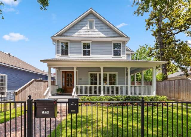 Property at 1124 Columbia St, Houston, TX 77008, 3 beds, 2.5 baths