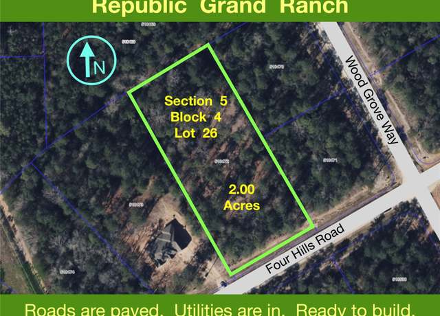 Property at 15889 Four Hills Rd, Willis, TX 77378