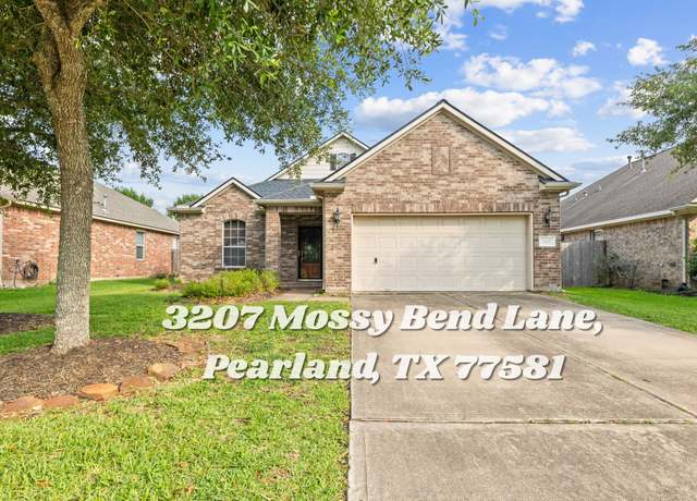 Property at 3207 Mossy Bend Ln, Pearland, TX 77581, 3 beds, 2 baths