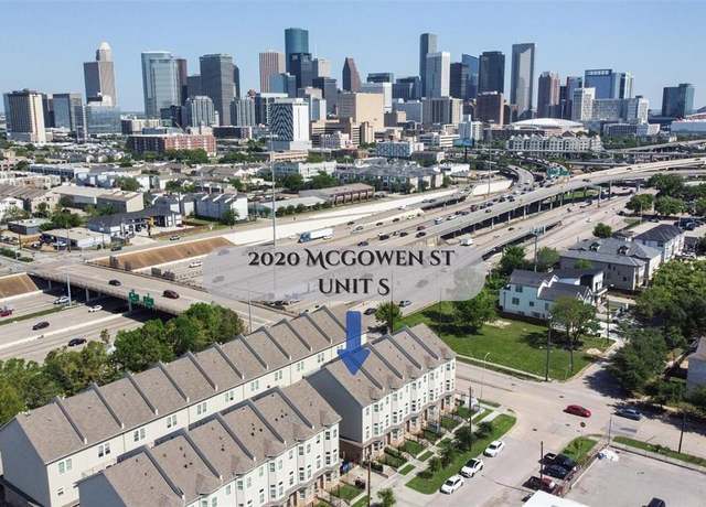 Property at 2020 Mcgowen St Unit S, Houston, TX 77004, 3 beds, 3.5 baths