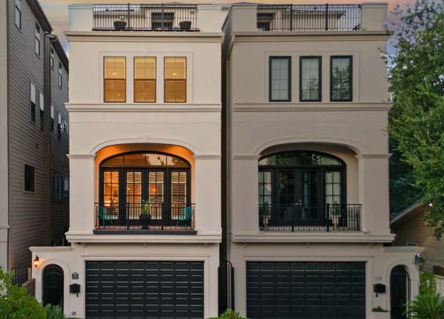 Property at 803 Bomar St Unit A, Houston, TX 77006, 3 beds, 3.5 baths