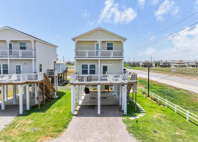 Property at 143 W Palm St, Surfside Beach, TX 77541, 3 beds, 3 baths