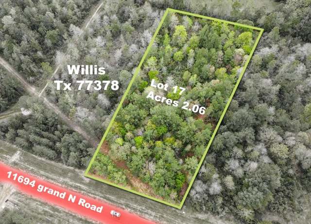 Property at 11694 Grand North Rd, Willis, TX 77378