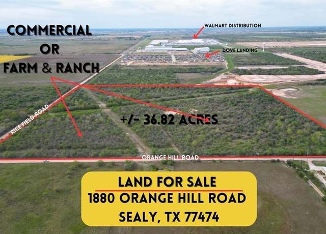 Property at 1880 Orange Hill Rd, Sealy, TX 77474