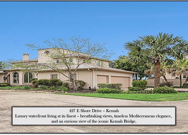 Property at 427 E Shore Dr, Clear Lake Shores, TX 77565, 4 beds, 4.5 baths