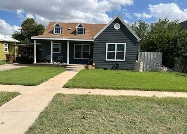 Property at 1208 Wood St, Big Spring, TX 79720, 2 beds, 1 bath
