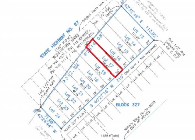 Property at Lot 17 Hwy 87, Port Bolivar, TX 77650
