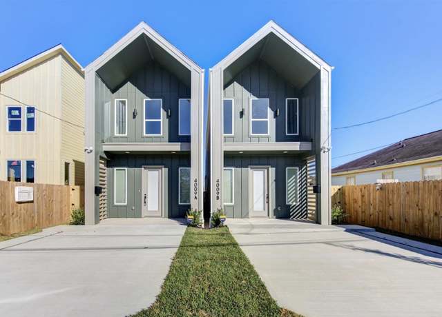 Property at 4009 New Orleans St Unit A/B, Houston, TX 77020, 3 beds, 2 baths