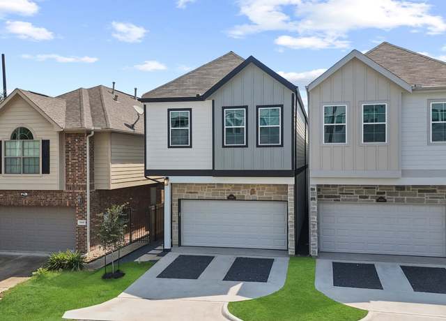Property at 1438 Dian St Unit B, Houston, TX 77008, 3 beds, 2.5 baths