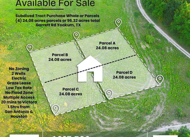 Property at TBD-B Garrett Rd, Yoakum, TX 77995
