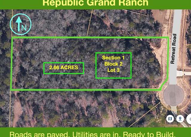 Property at 16611 Retreat Rd, Willis, TX 77378