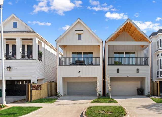 Property at 430 W 24th St, Houston, TX 77008, 3 beds, 3.5 baths