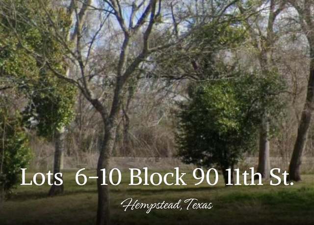 Property at Lots 6,7,8,9,10 Block 90 Located on 11th St, Hempstead, TX 77445