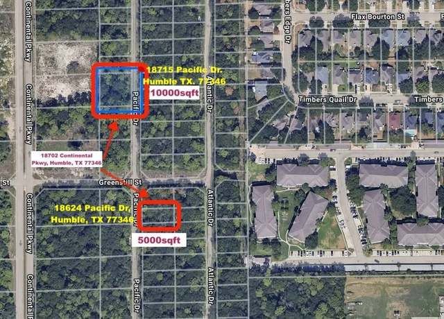 Property at 18624 Pacific Dr, Humble, TX 77346