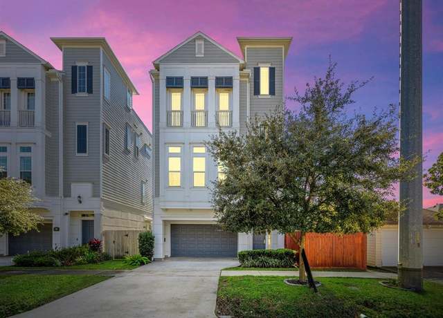 Property at 1110 W 12th St, Houston, TX 77008, 3 beds, 3.5 baths