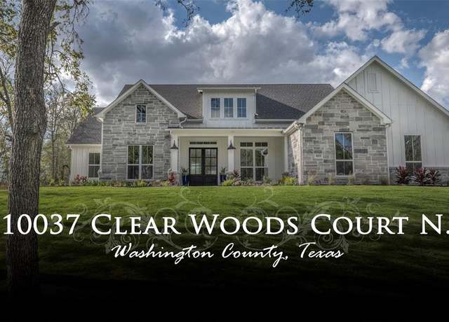 Property at 10037 Clear Woods Ct N, Washington, TX 77880, 4 beds, 2.5 baths