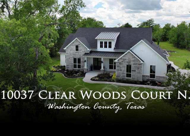 Property at 10037 Clear Woods Ct N, Washington, TX 77880, 4 beds, 2.5 baths