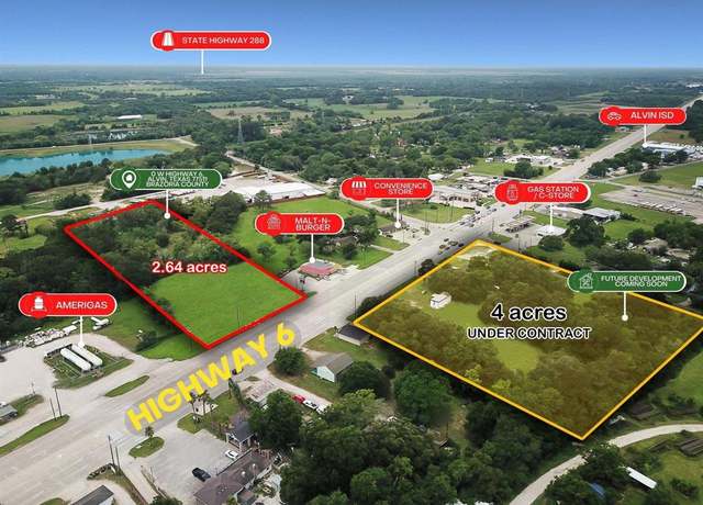 Property at 0 W Highway 6, Alvin, TX 77511