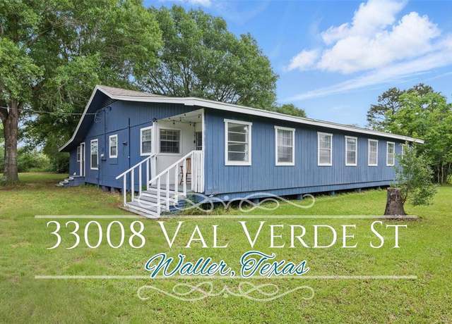 Property at 33008 Val Verde St, Waller, TX 77484, 3 beds, 2 baths