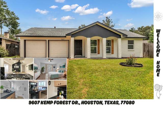 Property at 9607 Kemp Forest Dr, Houston, TX 77080, 3 beds, 2 baths