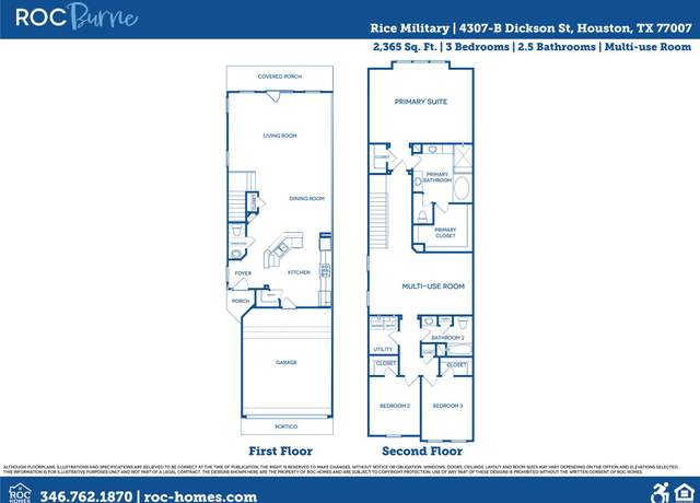 Property at 4309 B Dickson St, Houston, TX 77007, 3 beds, 2.5 baths