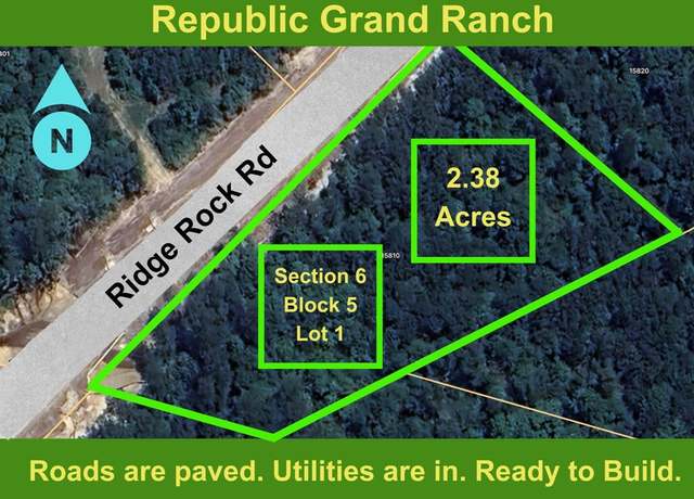 Property at 15810 Ridge Rock Rd, Willis, TX 77378