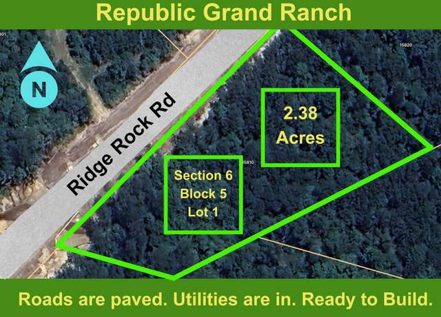 Property at 15810 Ridge Rock Rd, Willis, TX 77378