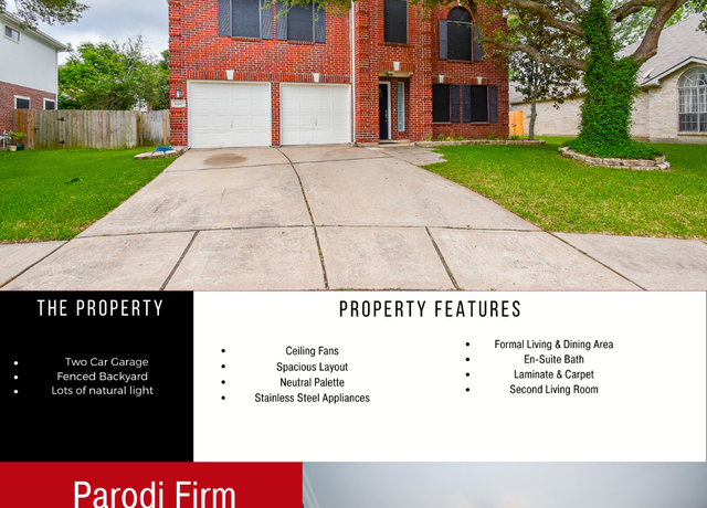 Property at 16207 April Ridge Dr, Houston, TX 77083, 4 beds, 2.5 baths
