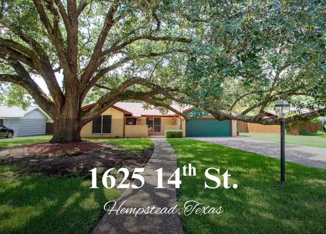 Property at 1625 14th St, Hempstead, TX 77445, 3 beds, 2 baths
