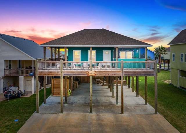 Property at 876 Surfview, Crystal Beach, TX 77650, 4 beds, 2 baths