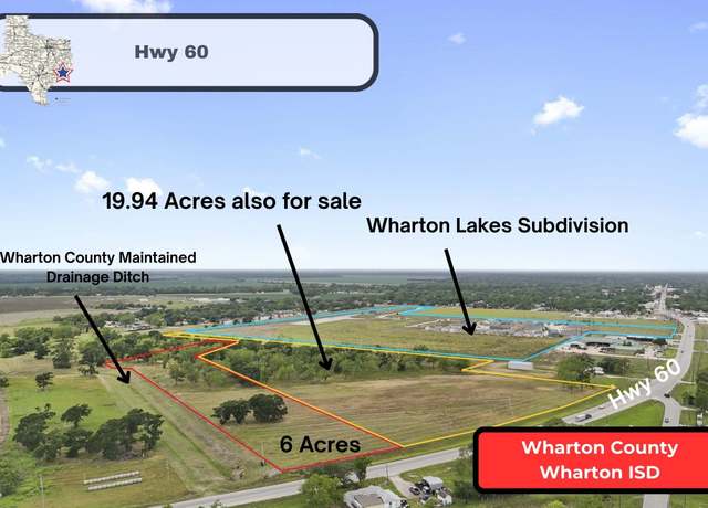 Property at 0 Highway 60, Wharton, TX 77488